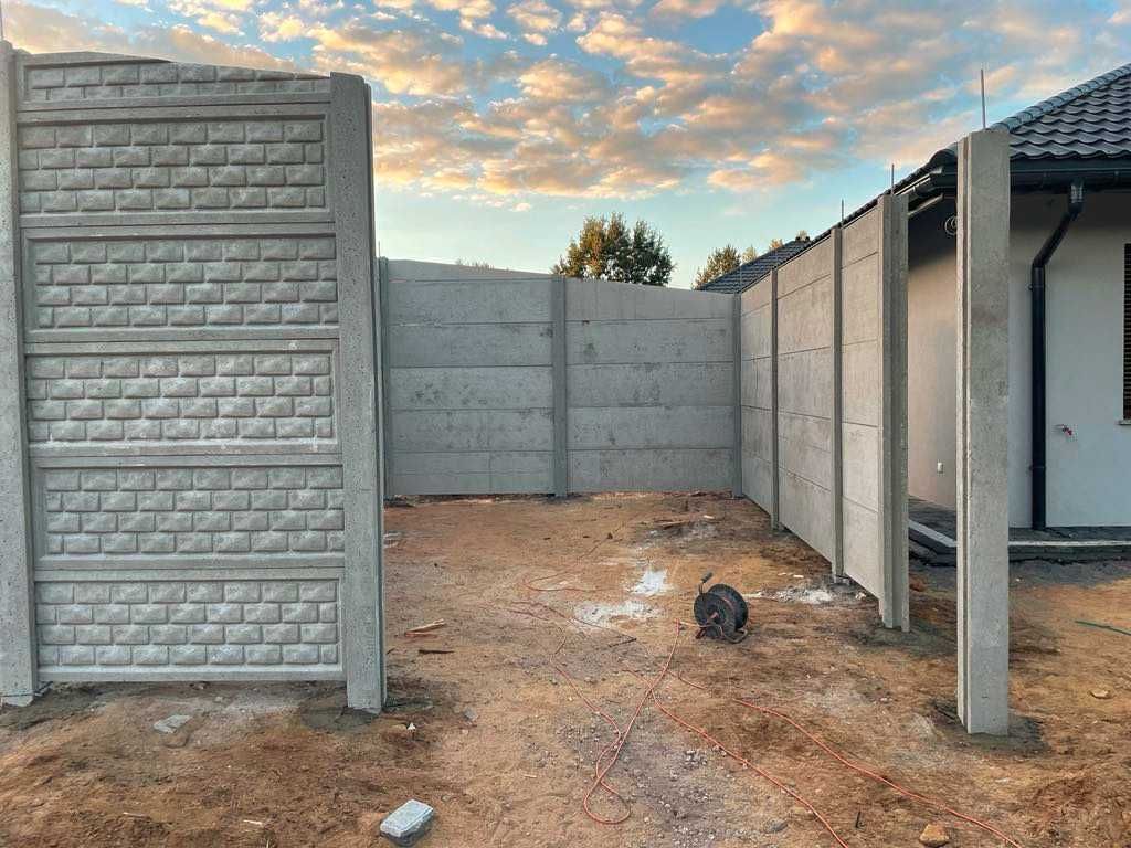 Ogrodzenia betonowe, Słupki betonowe , wiaty, garaże. Producent