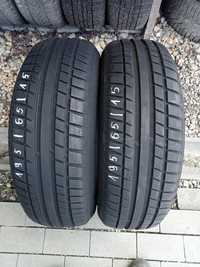 2x Opony Używane Letnie 195/65R15 Kormoran