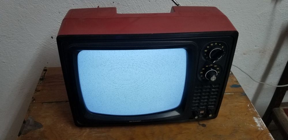 Sharp Televisão vintage