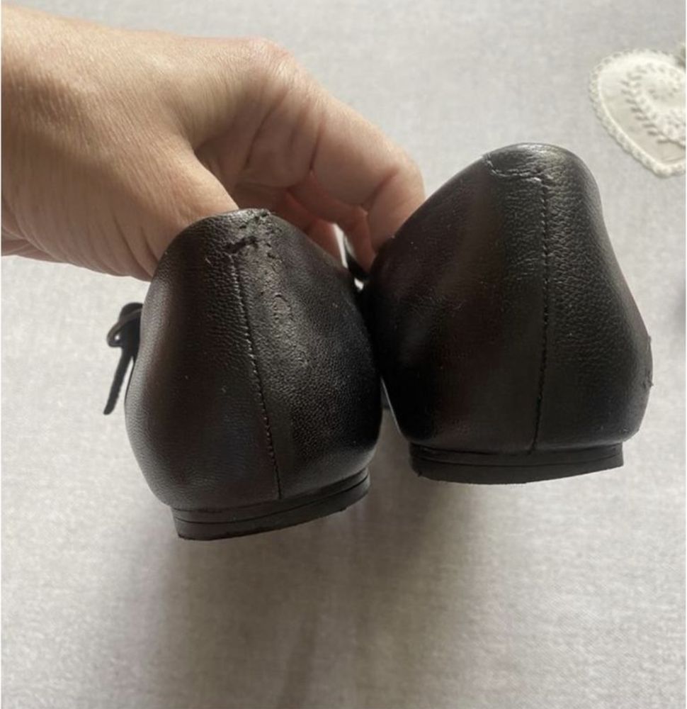 Балетки мері джейн шкіряні clarks