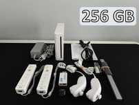 Konsola Nintendo Wii [Biała] 256GB + Akcesoria + Dwa zestawy padów!