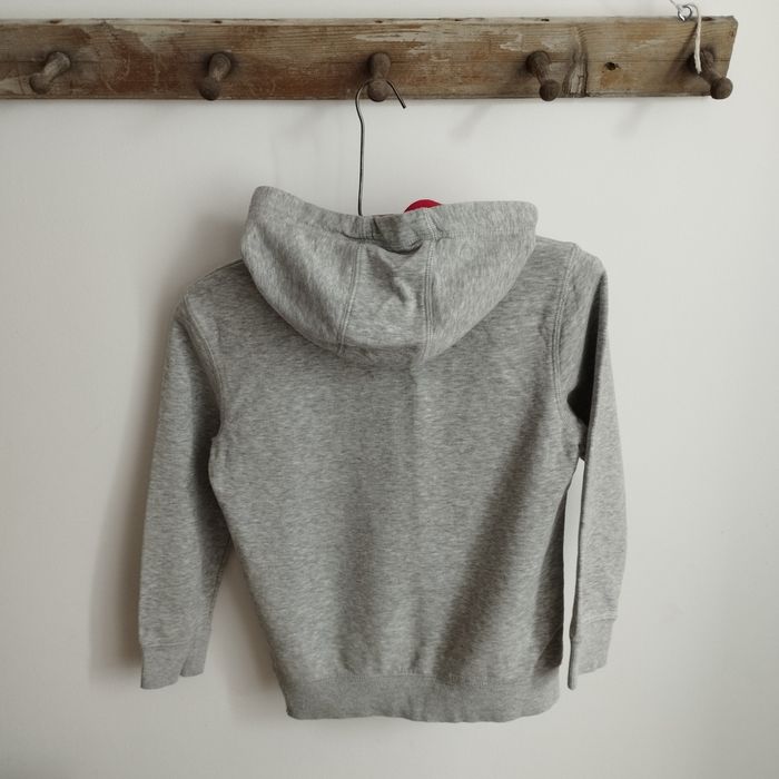 Szara bluza z kapturem George 116/122