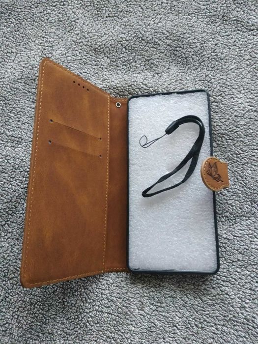 Чехол-Книжка С Тиснением Бабочки на Xiaomi Redmi Note 13 Pro 4G