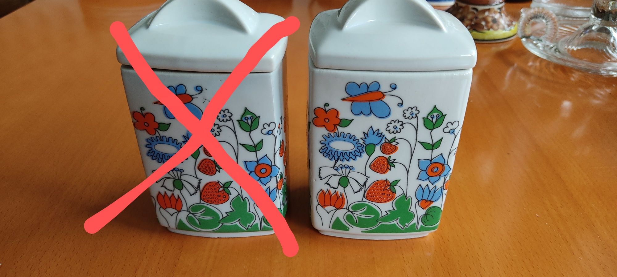 Pojemnik na przyprawy Bogucice PRL