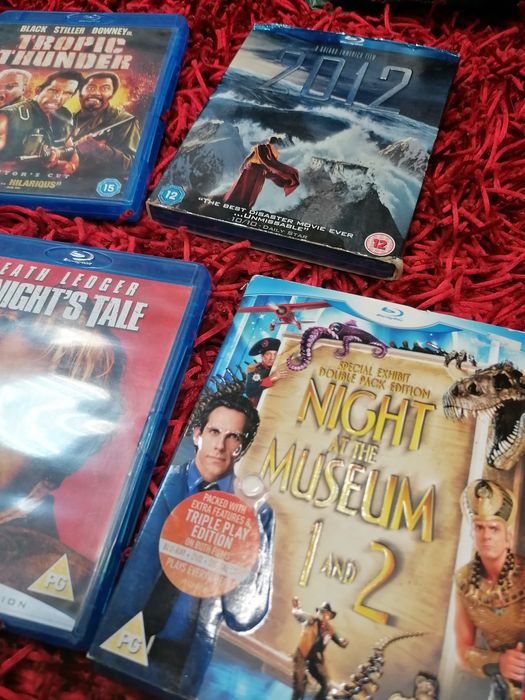 Conjunto de 5 filmes em Blu-ray