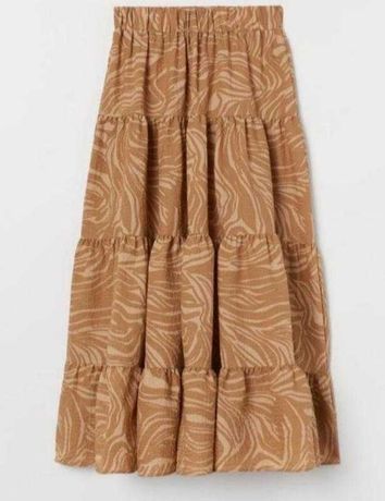 Шикарная воздушная юбка h&m, размер 54-56