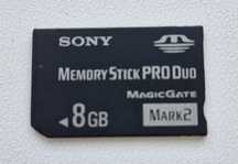 Karta pamięci Memory stick pro DUO 8gb