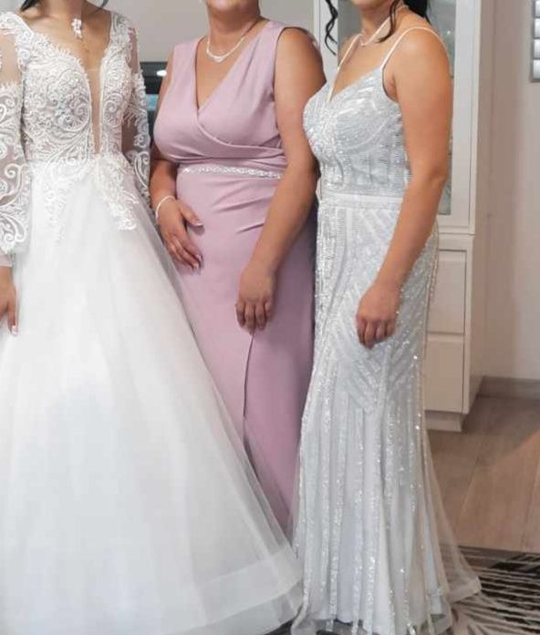 Sukienka syrenka maxi