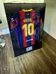 Messi Koszulka autograf podpis certyfikat