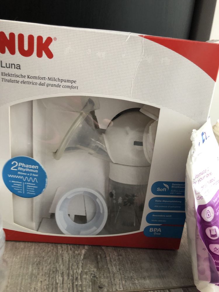Laktator NUK Luna + gratisy