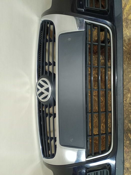 VW Volkswagen Passat B6 zderzak czarny LC9X przód przedni kompletny