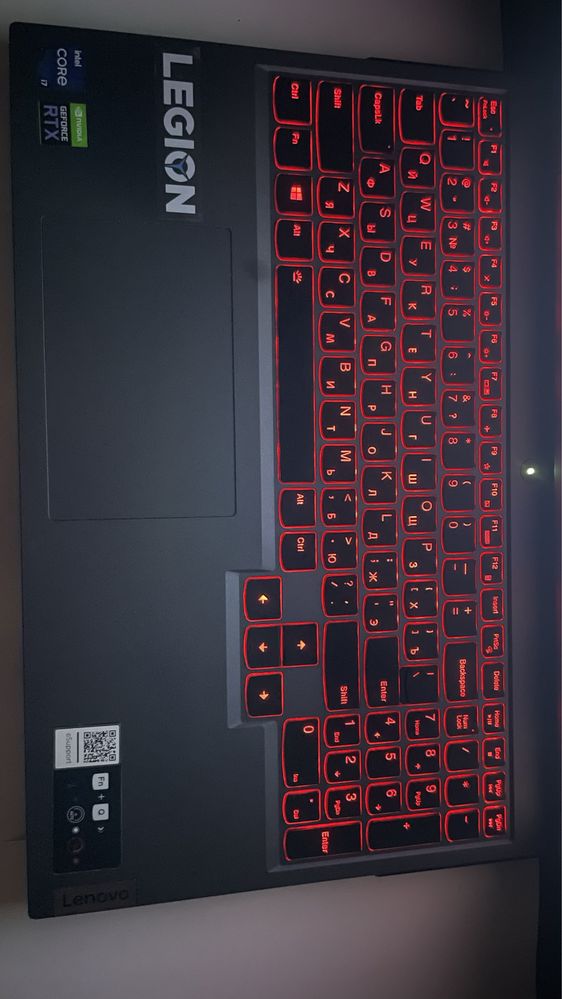 ноутбук Lenovo Legion 5 Pro 16ITH6H Intel i7/16GB/RTX 3070/2TB/16"QHD