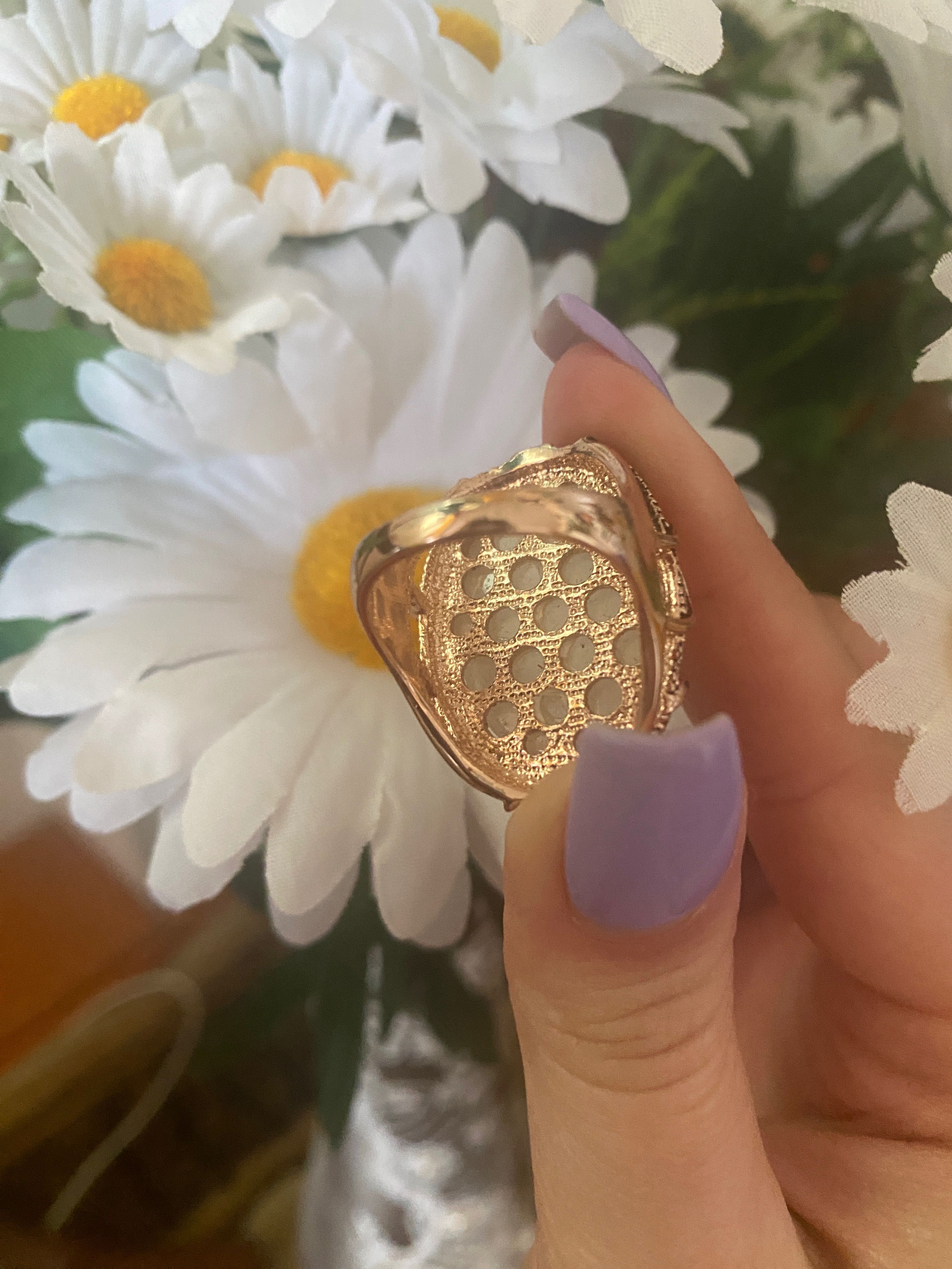 Перстень жіночий з медичного золота