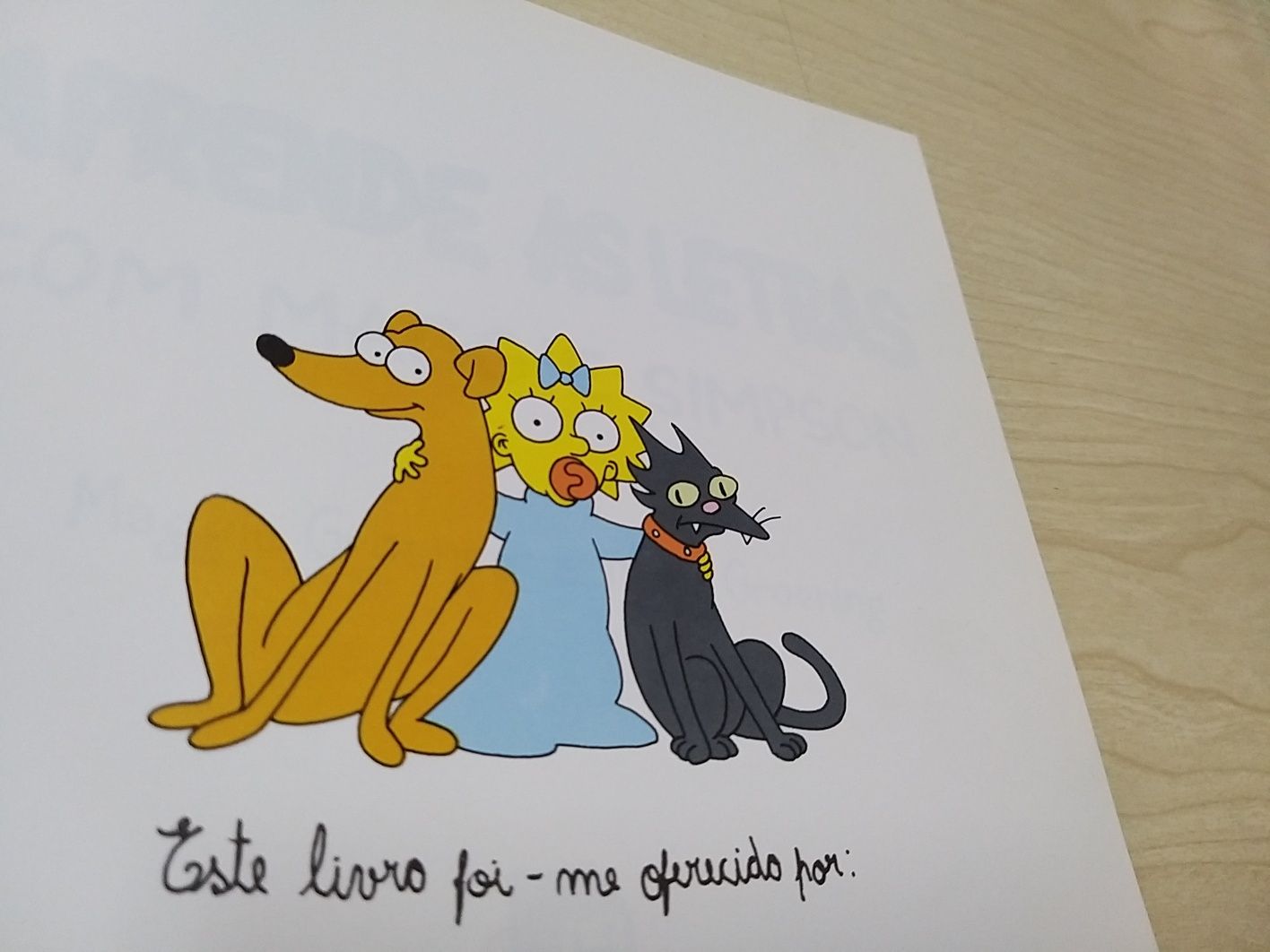 Aprende as Letras com Simpson.
