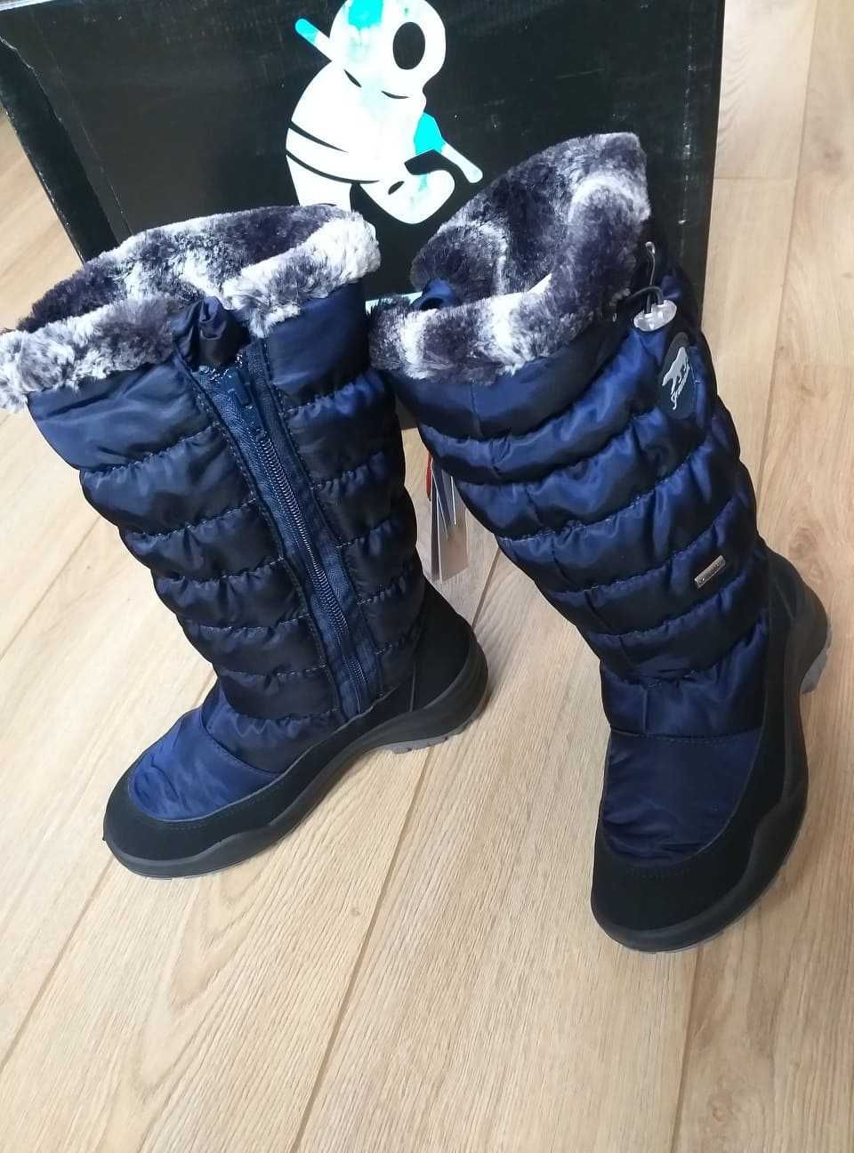Зимові чоботи для дівчинки Skandia. Італія 34 розмір. Оригінал