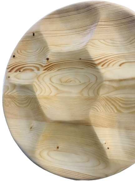 deska OBROTOWA drewniana na SERY I MIĘSO XXL 50 CM patera NA jedzenie