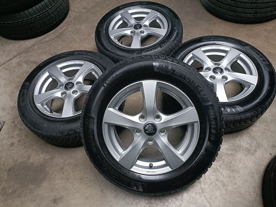 Alufelgi Koła zimowe Skoda 15 cali 5x112