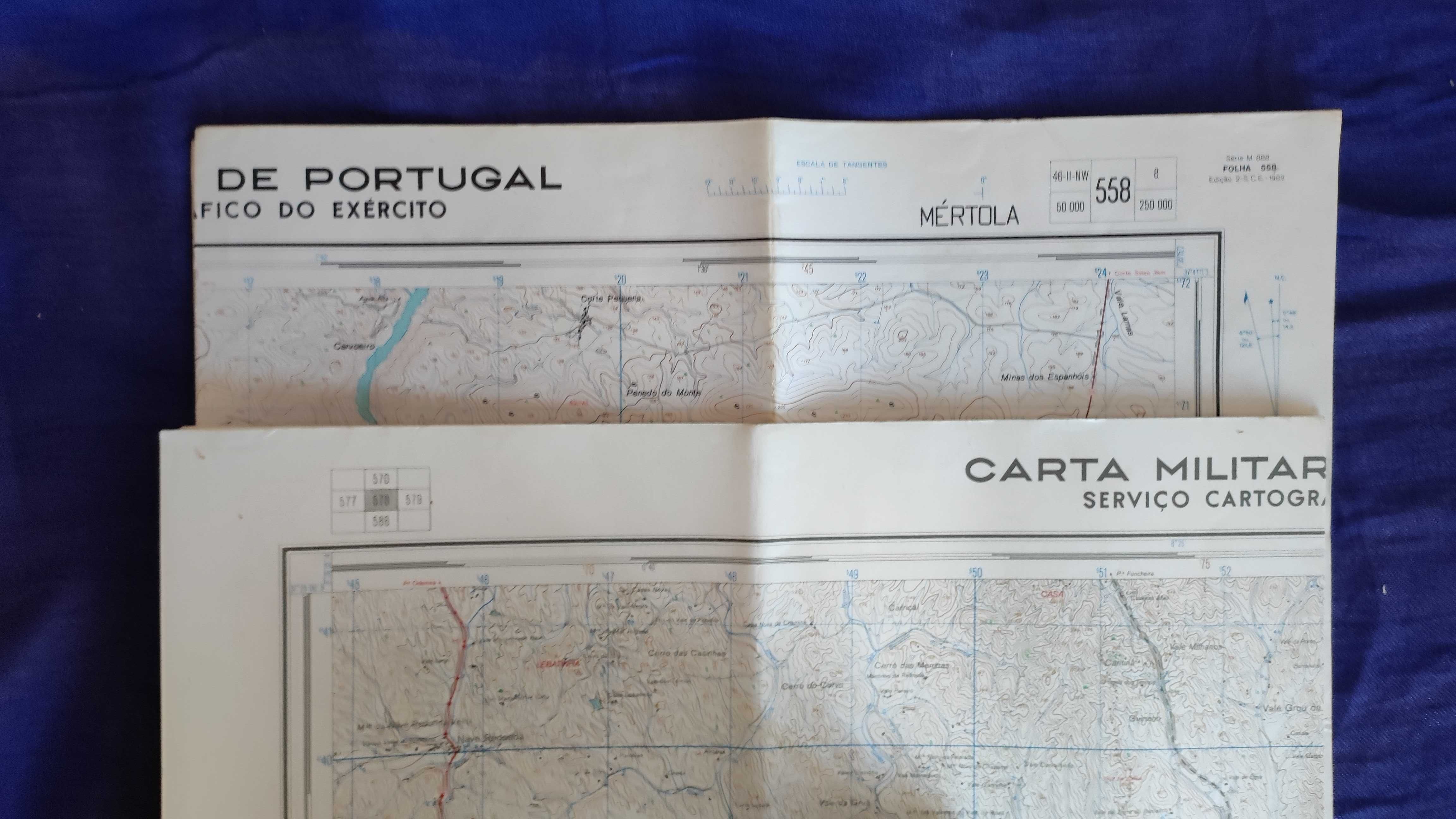 2 Cartas militares do exército