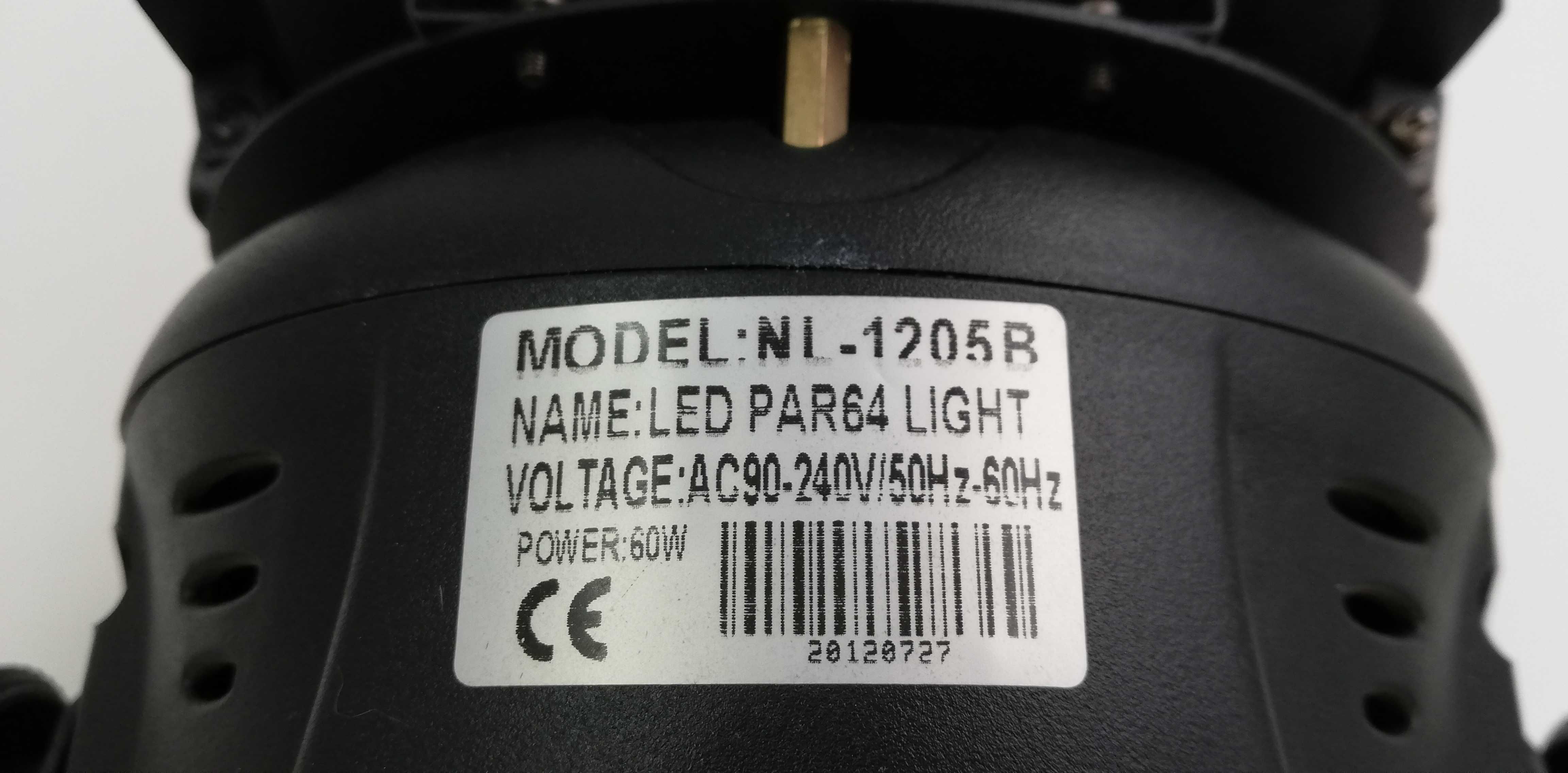 Прожектор светодиодный LED PAR64 Light Voltage NL-1205B 60W