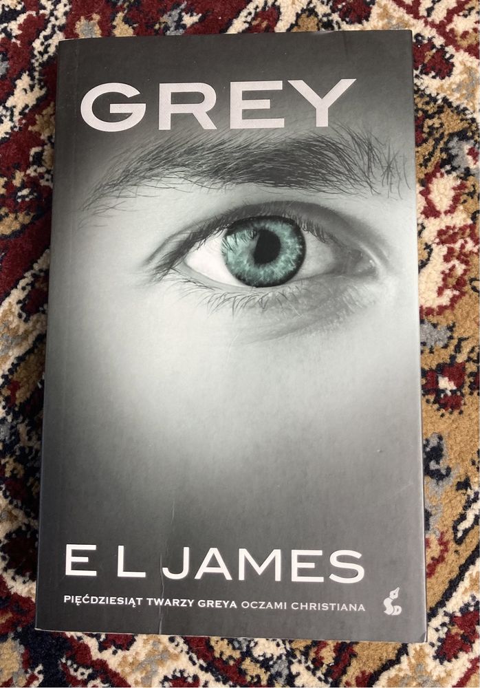 E L James GREY książka jak nowa