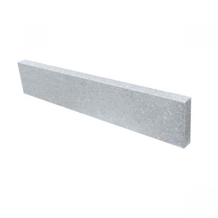 Opornik Granit / Obrzeże Szare Grey płomieniowane 100x6x20cm