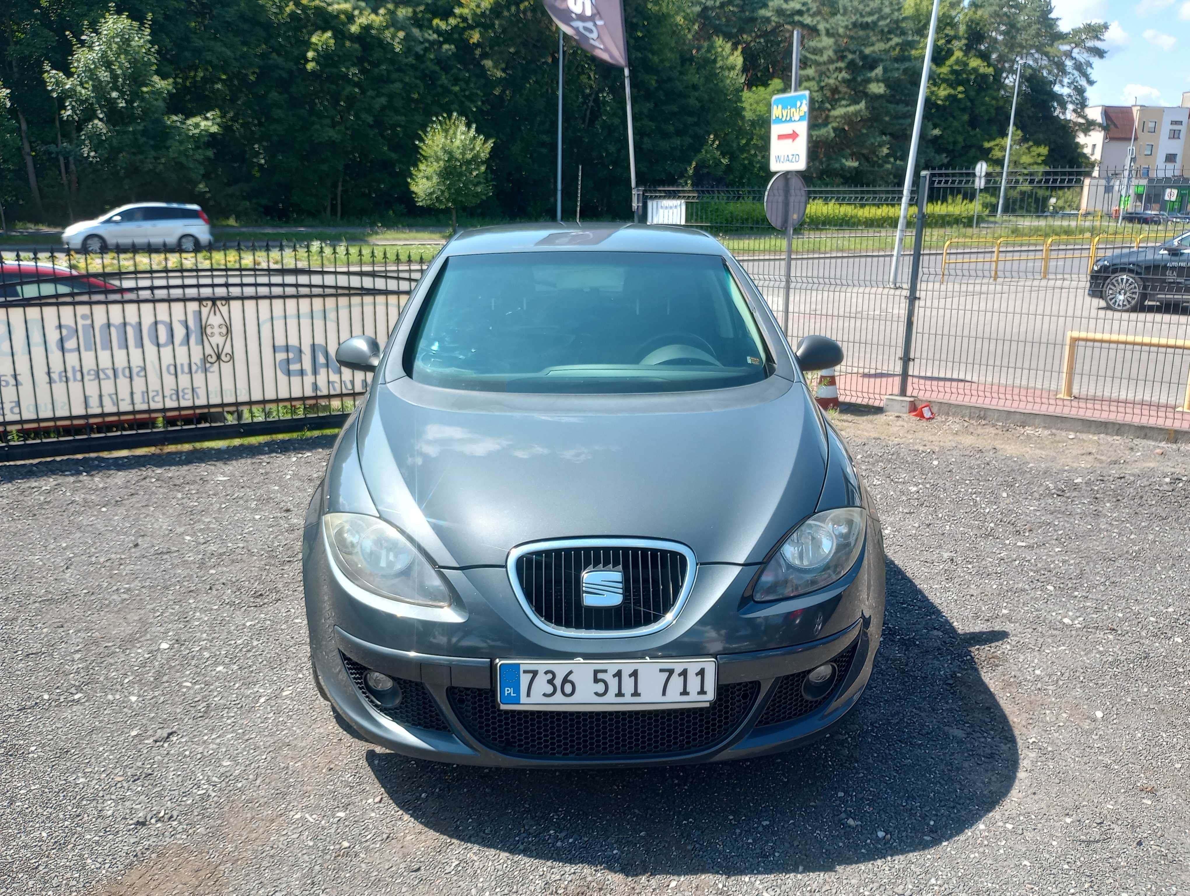 Seat Toledo 1.9D 105KM 2007 * el szyby klima tempomat hak * TORUŃ