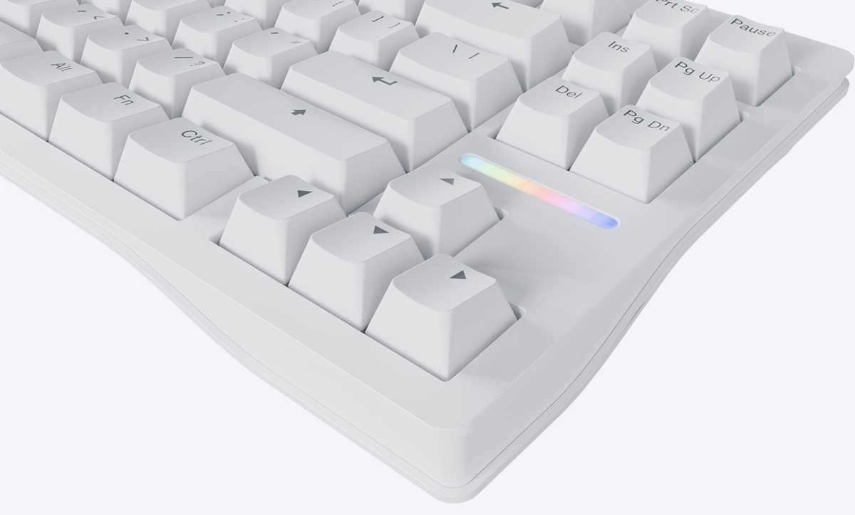 Wooting 80HE White Zinc Alloy Case V2 клавиатура металлический корпус