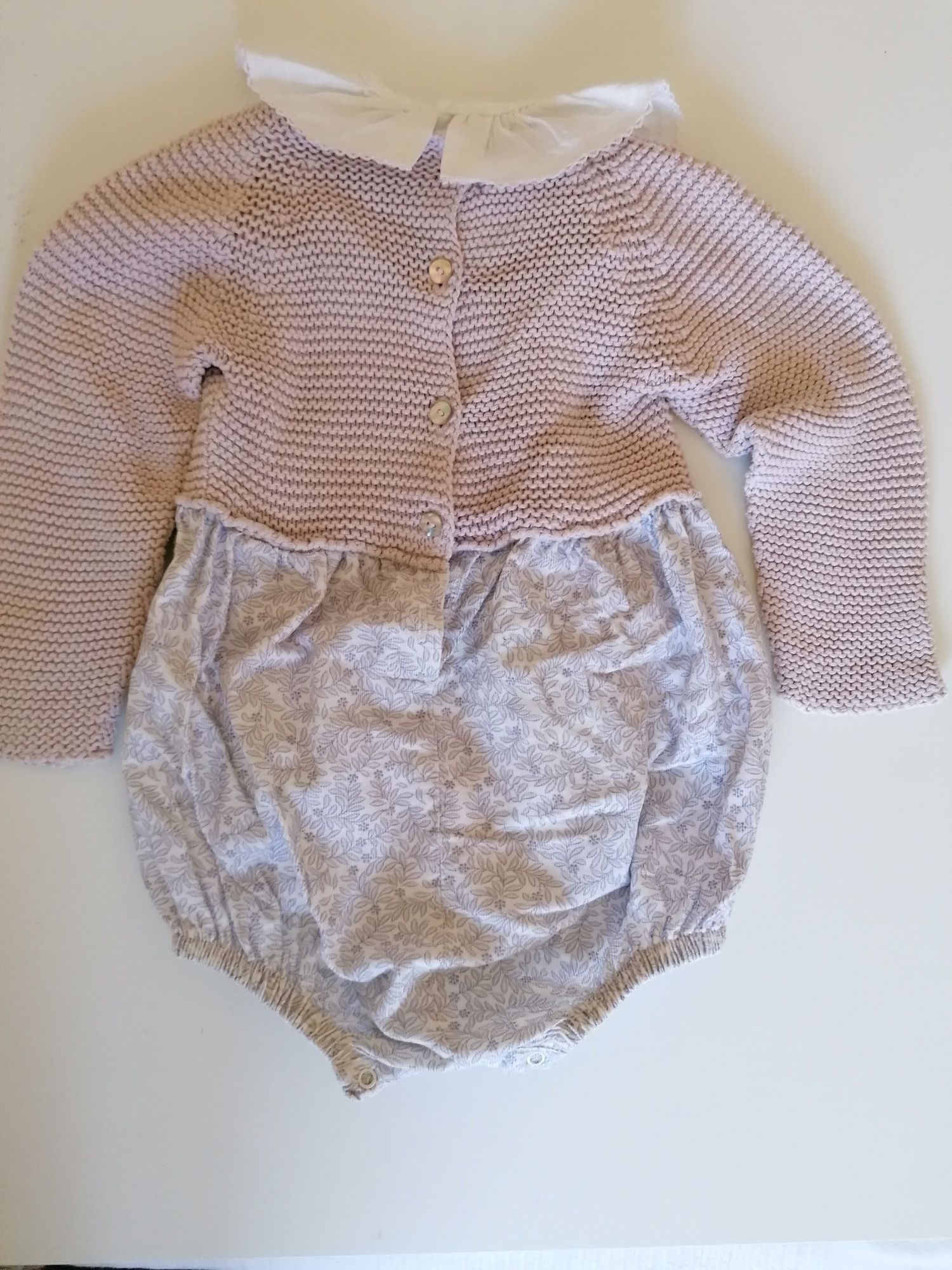 Conjunto Fofo da ZIPPY e body com gola 6/9 meses