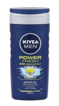 Nivea Men Power Fresh Żel Pod Prysznic 250Ml (M) (P2)