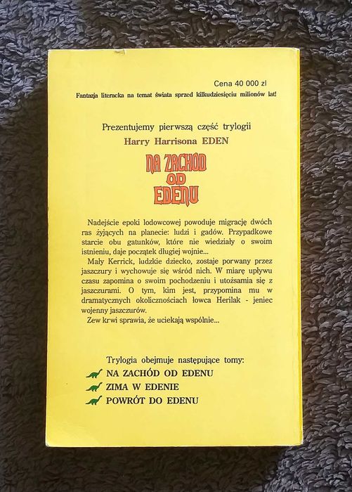 Na zachód od Edenu. Harry Harrison