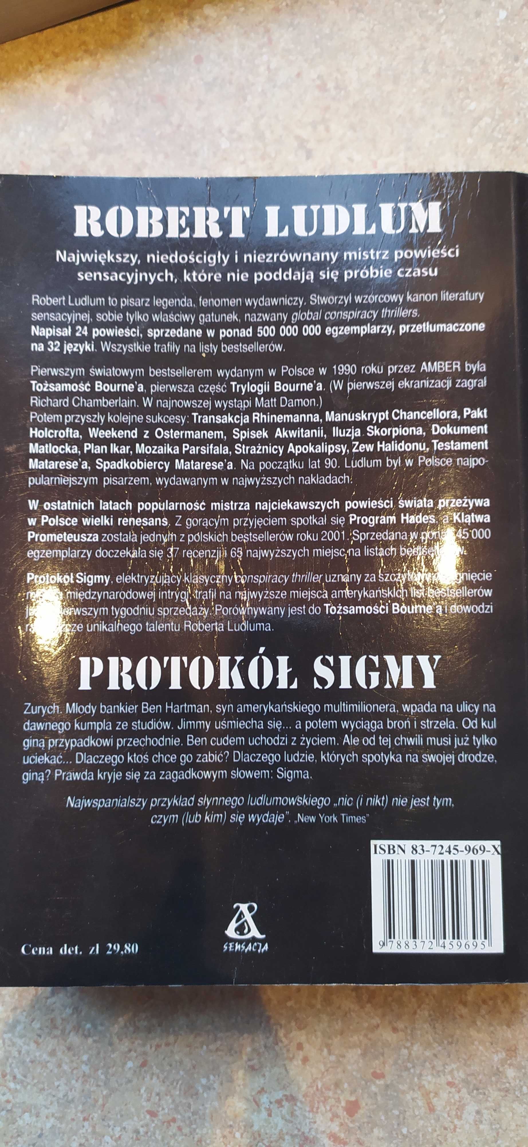 Protokół sigmy Robert Ludlum