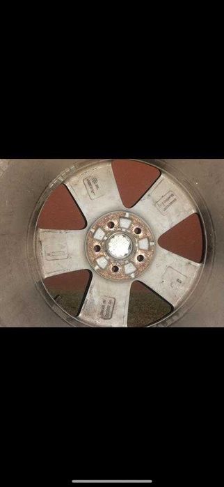 Диски легкосплавні з гумою