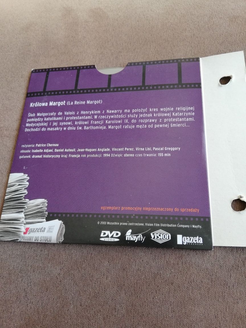 Królowa Margot - film na DVD
