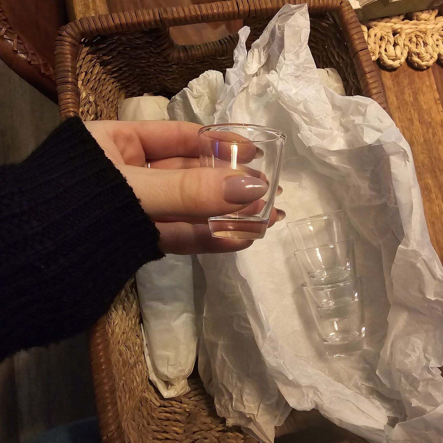 Kieliszki 25ml baryłka