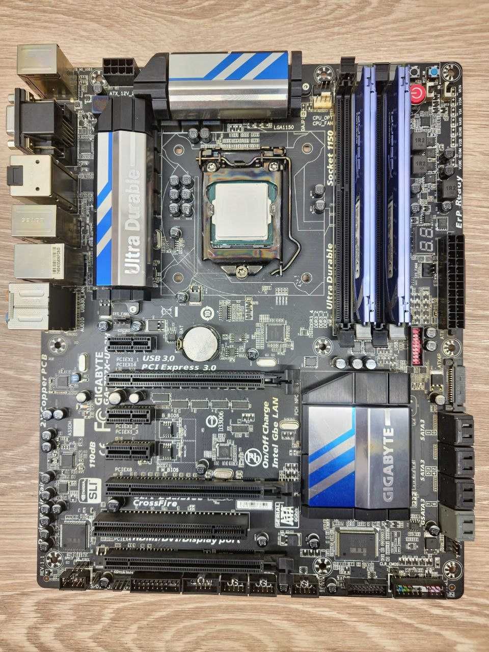 Комплект материнська плата GIGABYTE GA-Z87X-UD3H/i5-4670