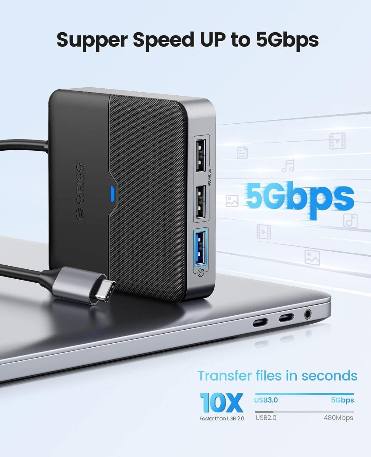ORICO Koncentrator USB C