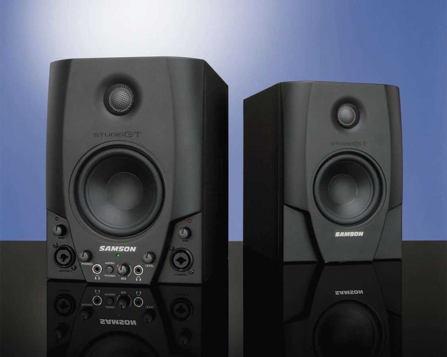 Studio GT 2 x monitor bliskiego pola z interfejsem audio, z mikr. C01,