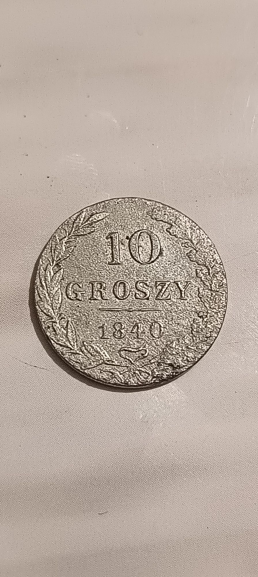 Moneta 10 groszy 1840r