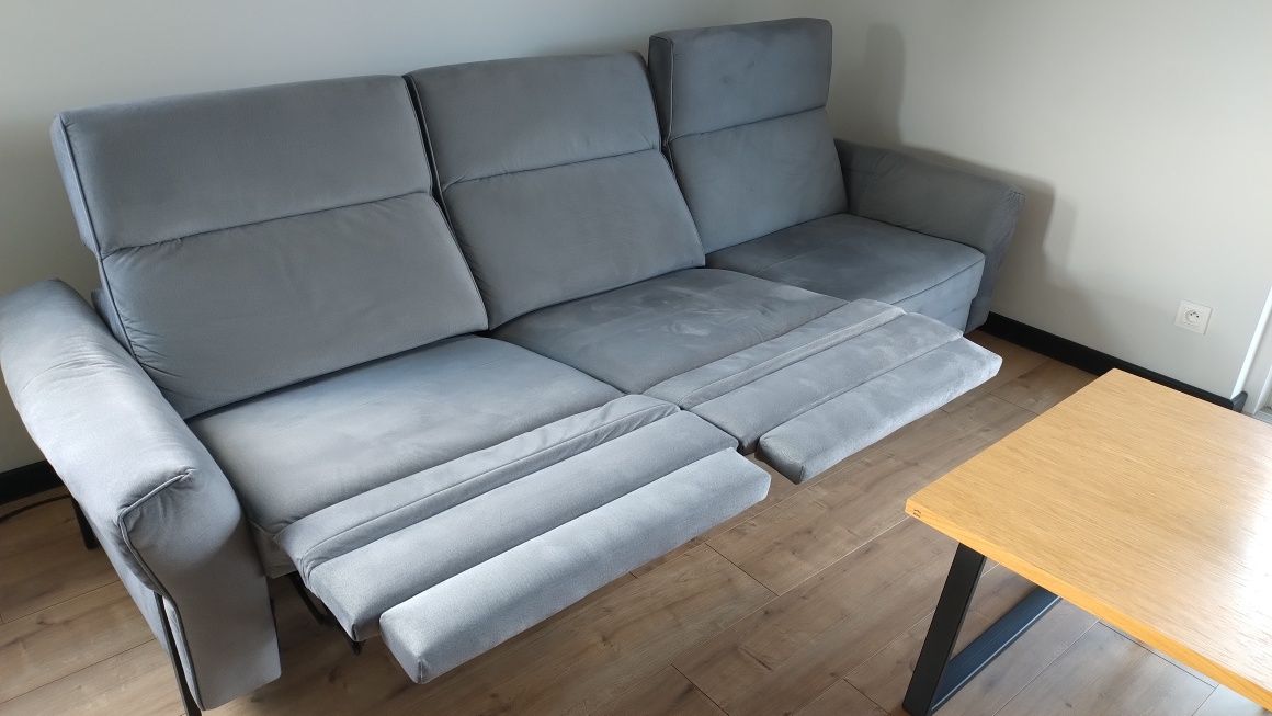 Sofa z funkcją relaks, elektryk, etap sofa