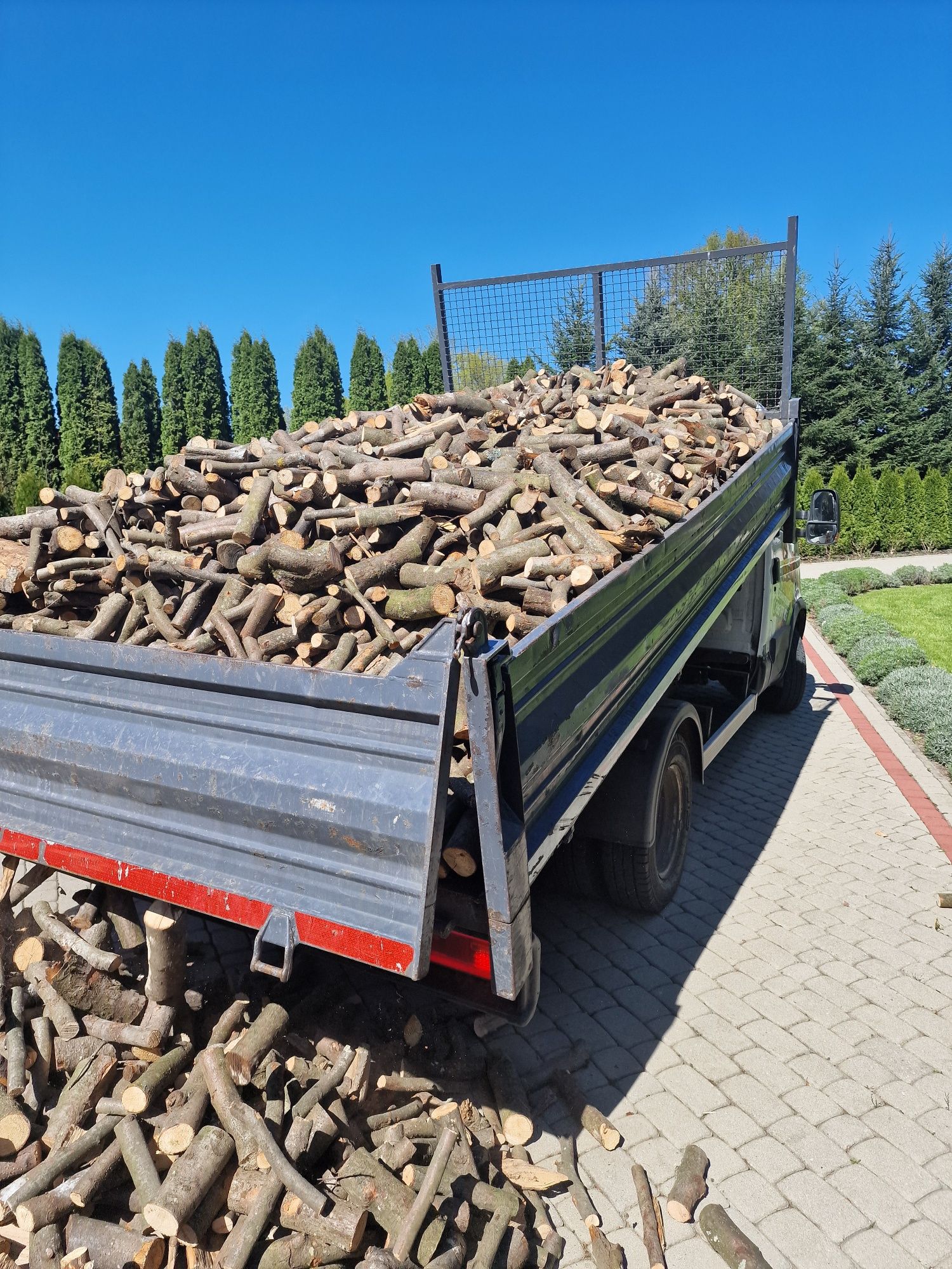 DREWNO Kominkowe łupane , gałęziówka (liściaste,iglaste]