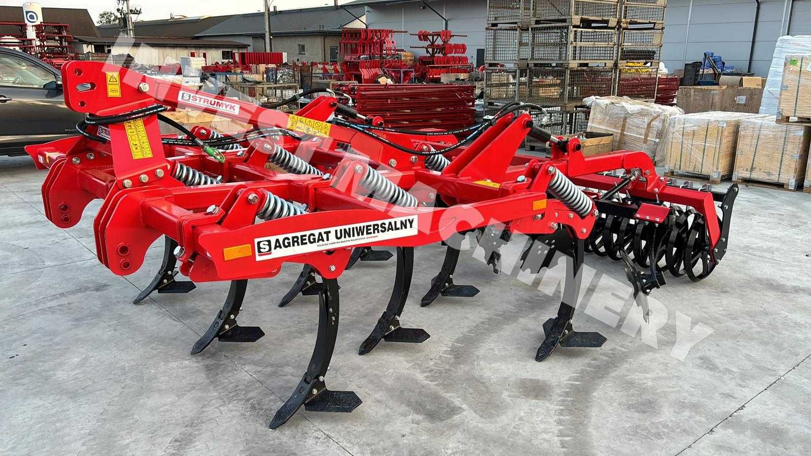 STRUMYK agregat podorywkowo-orkowy NOWOŚĆ regulacja hydrauliczna 2-3m