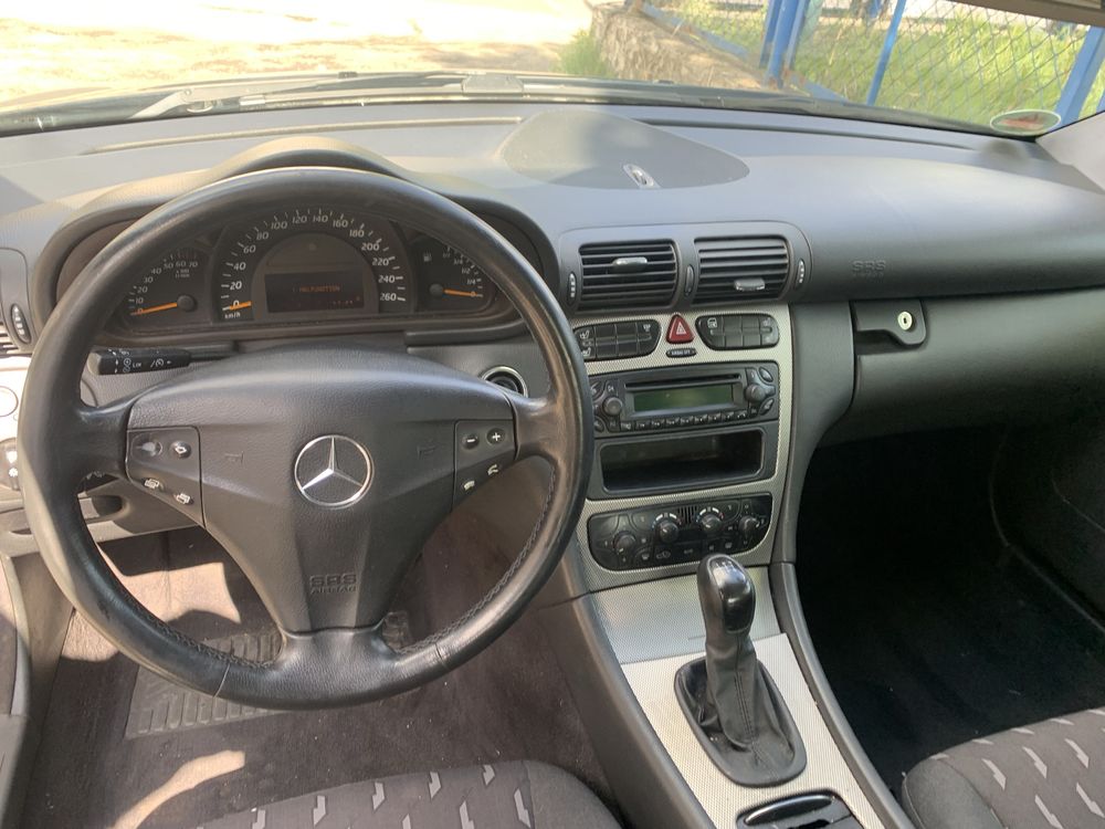 Mercedes C200 Coupe W203, Kompressor, 163 KM