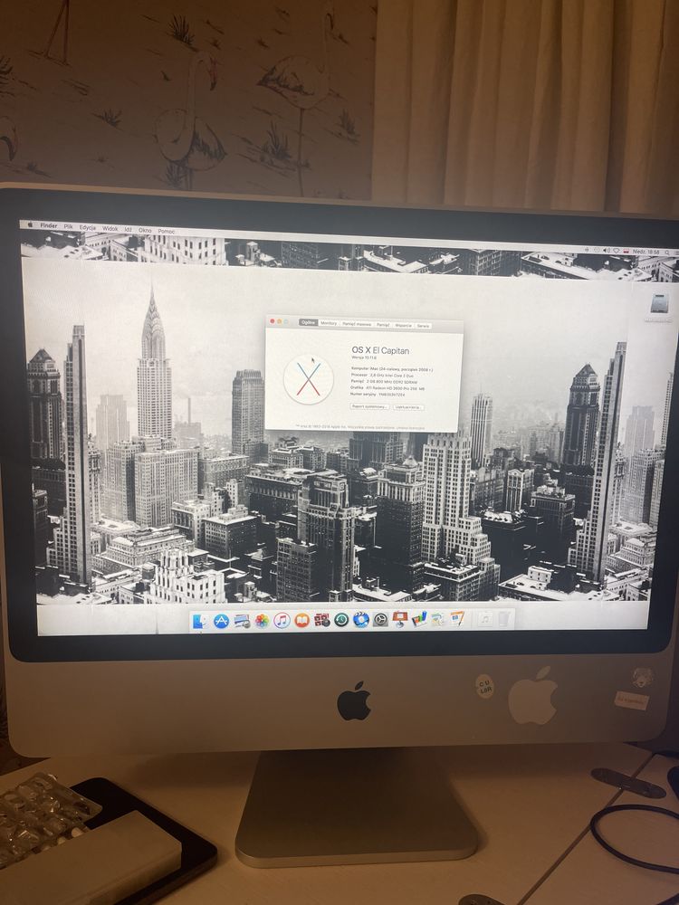 iMac 24 calowy, 2008