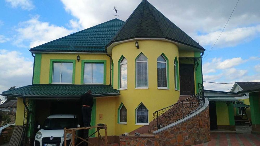 Металочерепиця. Профнастил. Покрівля. Фальц. Металопрофіль. Дах