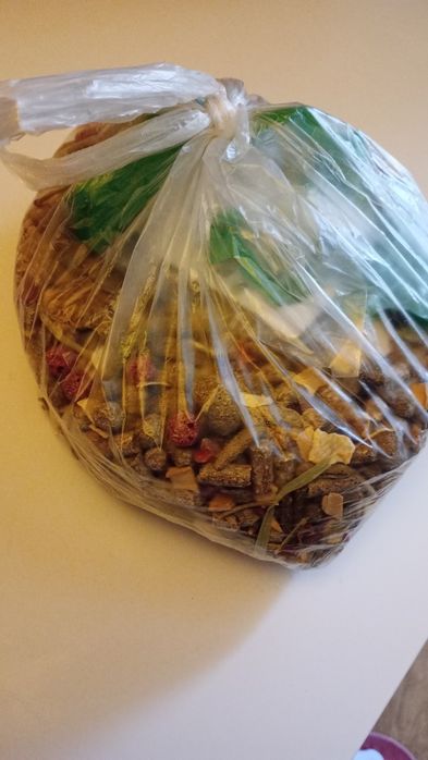 Karma dla gryzoni świnki królika