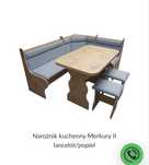 Narożnik kuchenny Merkury II lancelot/popiel