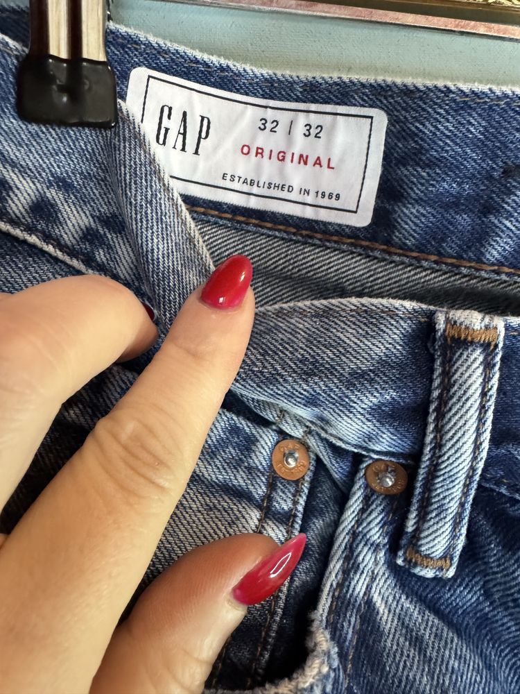 Джинси STRAIGHT з високою посадкою від GAP