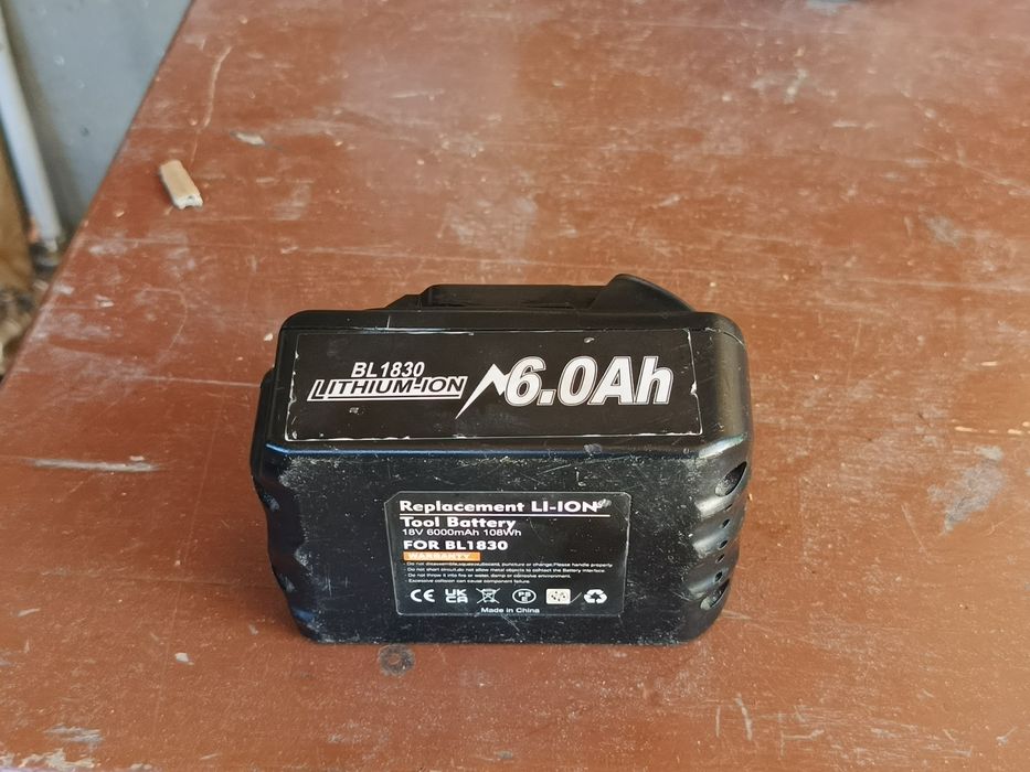 Akumulator podróba  Makita 6 Ah