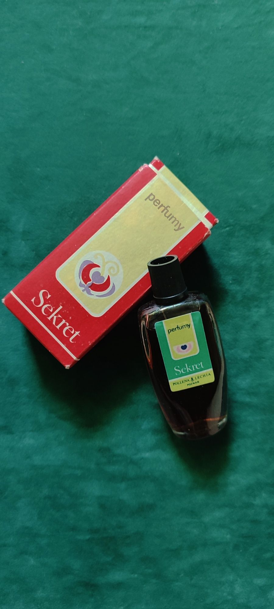 Perfumy SEKRET Pollena Lechia Poznań Vintage Retro PRL