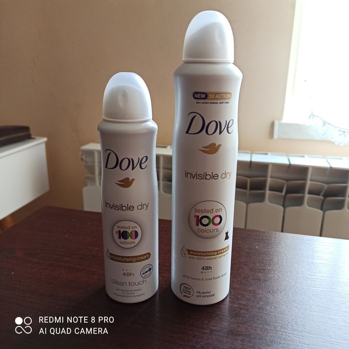 Zestaw 2 dezodorantów Dove Invisible Dry